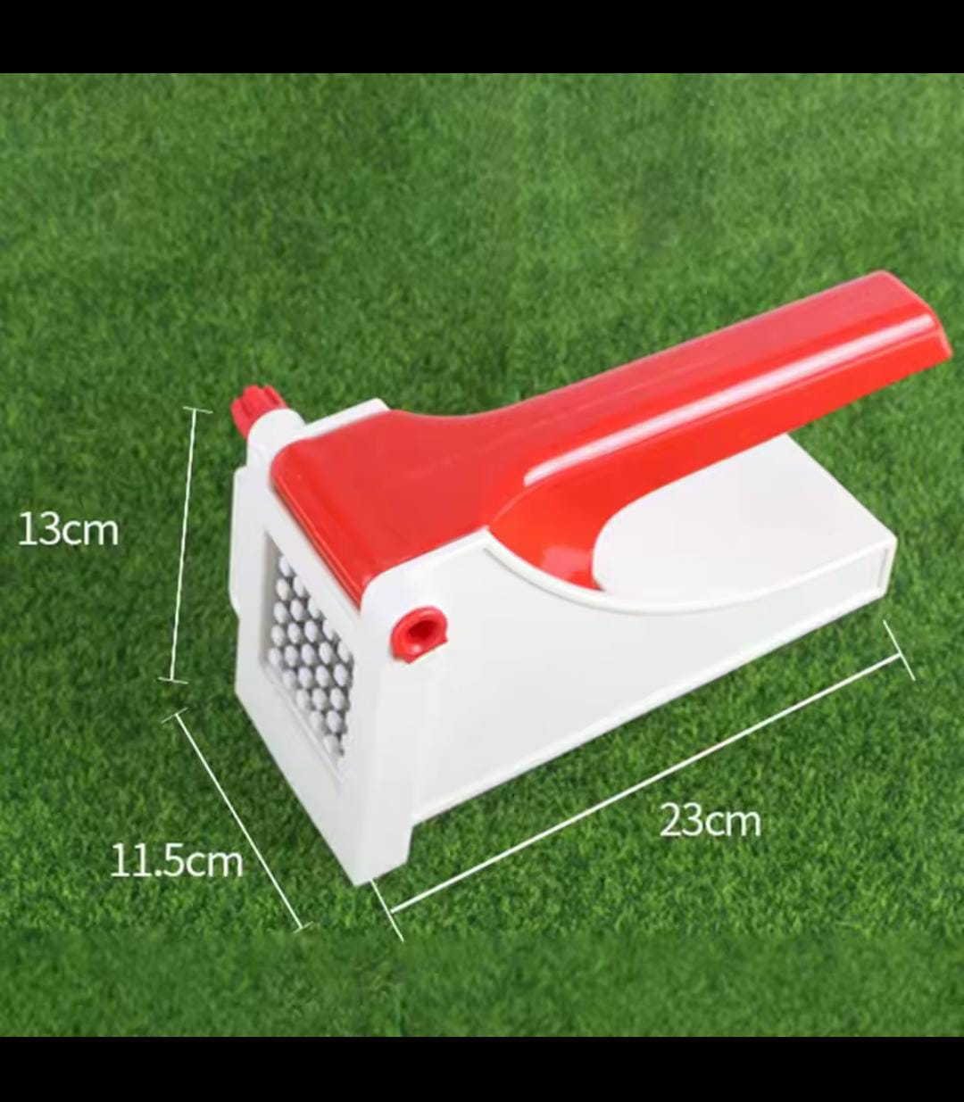 French Fries Cutter Comfortable Grip Potato Cutter Labor,Saving Widely Use Manual Vegetable Cutter Cucumber Slicing Chopper