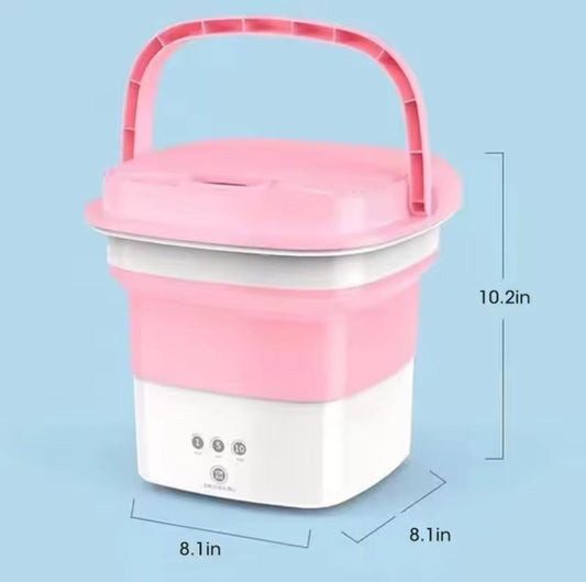 Foldable mini washing machine
